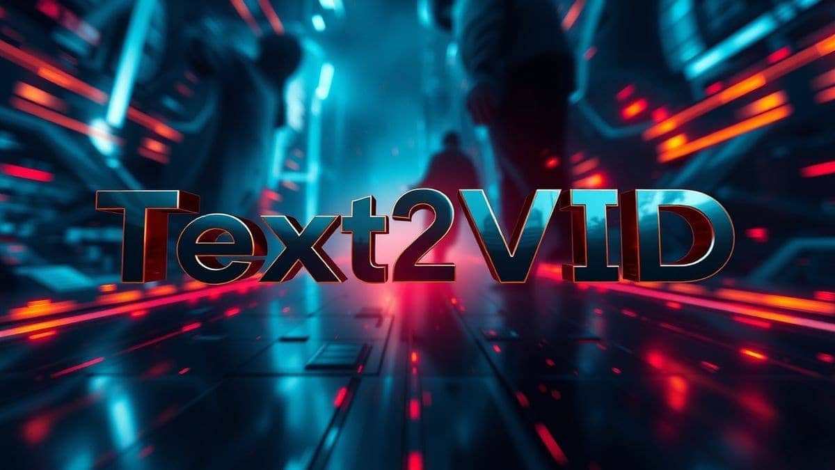 text2vid ai zoom tool converting text prompt to dramatic zoom in video, futuristic video creation interface, ultra detailed