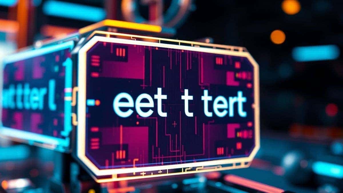 close up view of AI video generation process showing text prompt transforming into video frames, digital art style, vibrant colors, futuristic tech close up view of AI video generation process showing text prompt transforming into video frames, digital art style, vibrant colors, futuristic tech