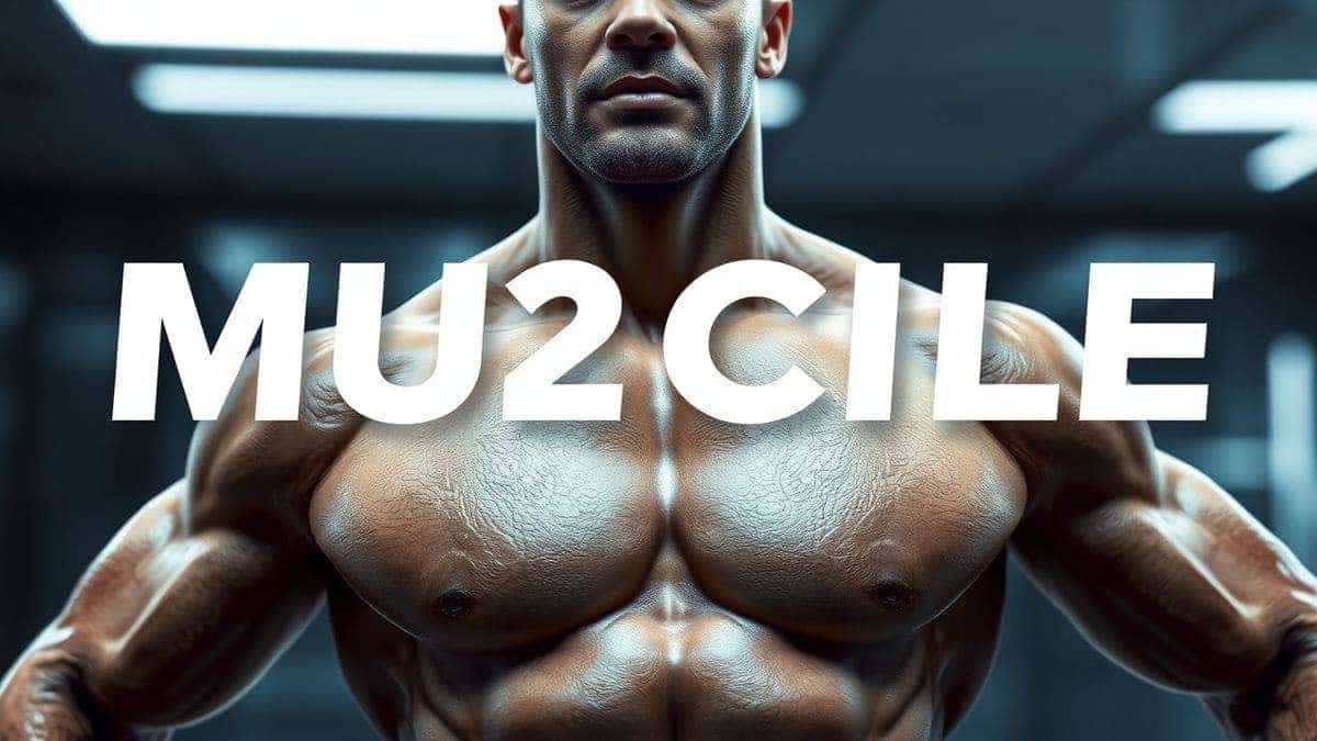 text2vid ai muscle generator converting a user uploaded photo into muscular physique, futuristic transformation preview, ultra detailed, modern interface