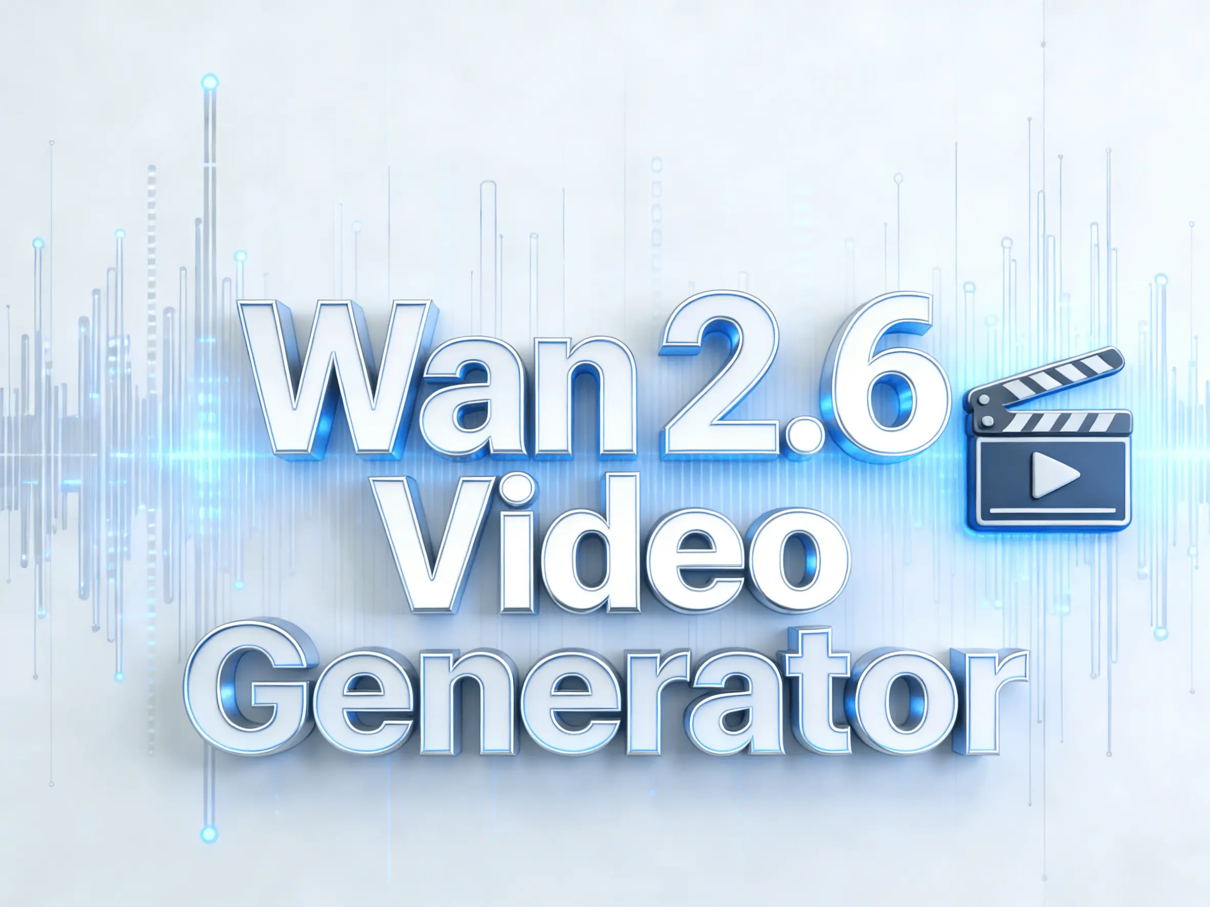 Wan 2.6 Video Generator